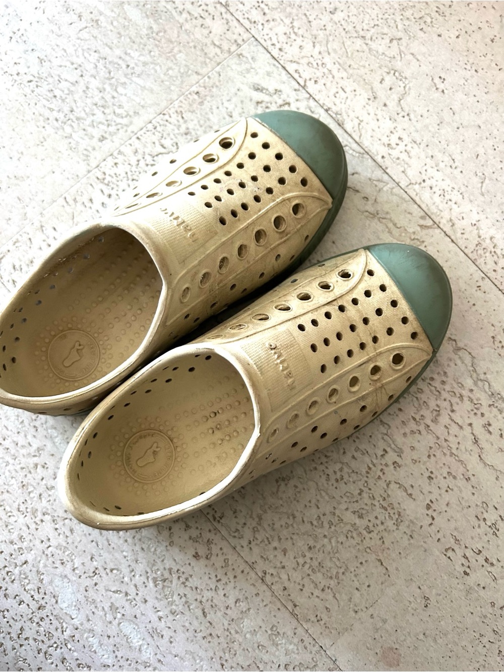 Beige Slip-On Natives